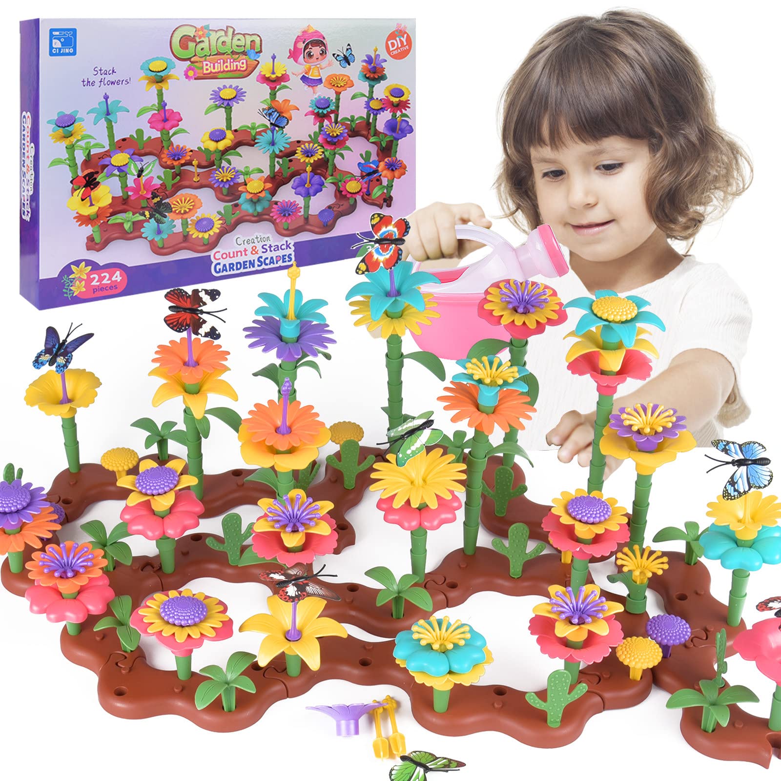 Florist Supp - تنمو خيالهم باستخدام لعبة بناء حديقة