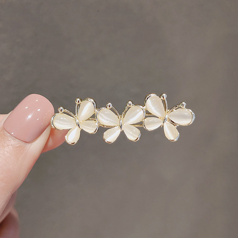 Flower Frog Pin - دبابيس الشعر اللؤلؤ الضفدع مشبك مقاطع