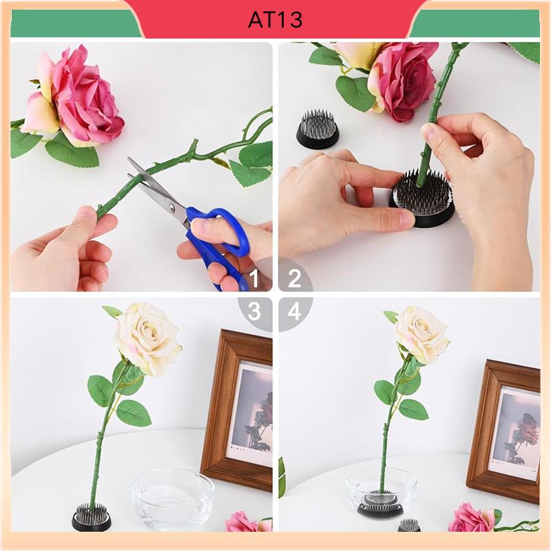 AT13 8-Pack زهرة الضفدع 1.3 بو - مراجعة Flower Frog Pin وسعره