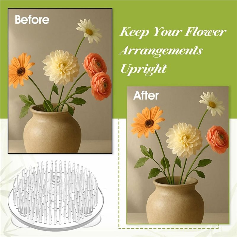 【المفضل لدى العملاء】حامل دبابي - مراجعة Flower Frog Pin وسعره
