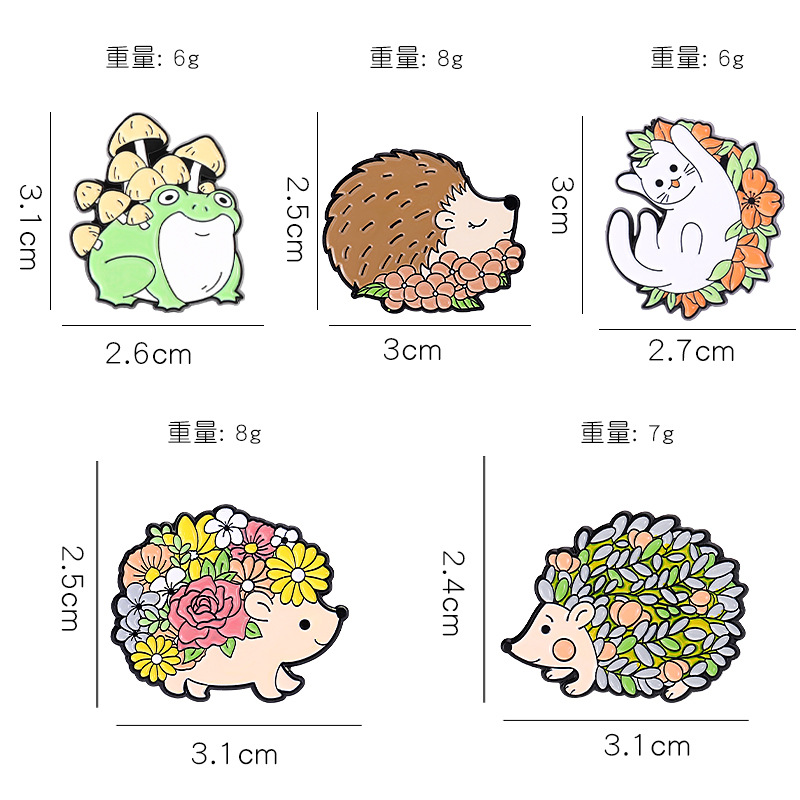 النباتات الإبداعية الزهور الحي - مراجعة Flower Frog Pin وسعره