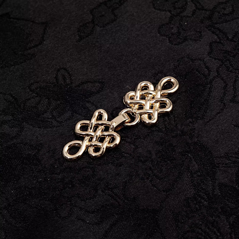 5 قطعة زر معدني الرجعية سترة س - مراجعة Flower Frog Pin وسعره