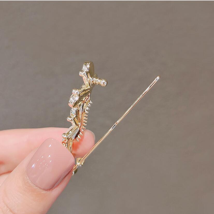 دبابيس الشعر اللؤلؤ الضفدع مشب - مراجعة Flower Frog Pin وسعره